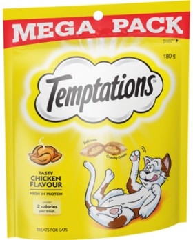 Temptations+Cat+Treats+Mega+Pack+180g+Selected+Varieties