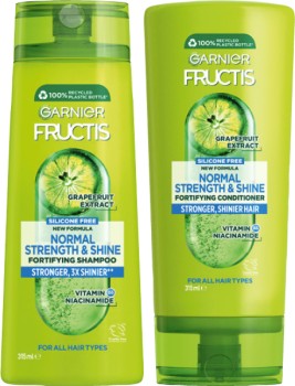 Garnier+Fructis+Shampoo+or+Conditioner+315mL+Selected+Varieties