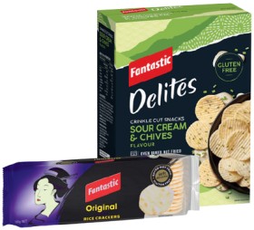 Fantastic+Delites+or+Rice+Crackers+100g+Selected+Varieties