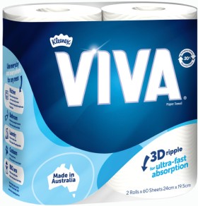 Viva+Paper+Towels+2+Pack+Selected+Varieties