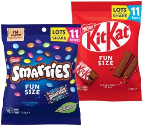 Nestl-Fun-Size-11-Pack-Selected-Varieties on sale
