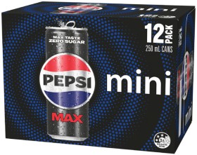 Pepsi+Max%2C+Solo+or+Schweppes+Mini+Can+12x250mL