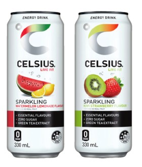 Celsius+Sparkling+Energy+Drink+330mL+Selected+Varieties