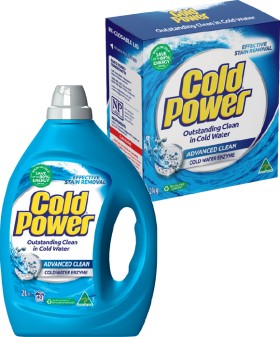 Cold+Power+Laundry+Liquid+2+Litre+or+Powder+2kg+Selected+Varieties