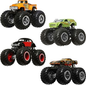 Hot+Wheels+1%3A64+Monster+Truck+4-Pack.+Assorted