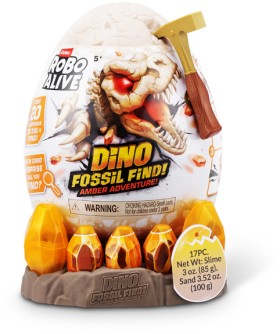 Robo-Alive-Fossil-Find-Amber-Adventure on sale
