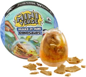 Miniverse-Make-it-Mini-Dinosaurs-Jurassic-World-Assorted on sale