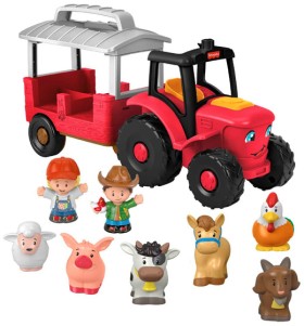 Little-People-Caring-for-Animals-Tractor-Gift-Set on sale