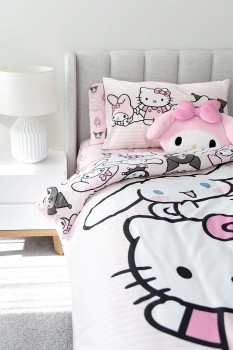 Hello+Kitty+%26amp%3B+Friends+SB+Quilt+Cover+Set