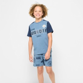 English-Premier-League-Manchester-City-Cotton-PJ-Set on sale