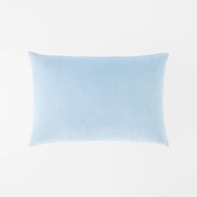 Meera-Velvet-Linen-Cushion-Chambray on sale