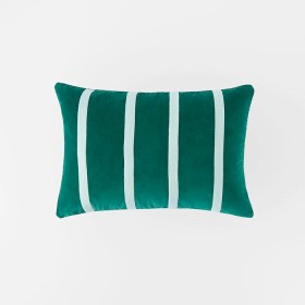 Claude-Velvet-Cushion-Emerald on sale