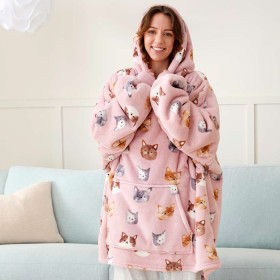 Sherpa-Hooded-Blankets on sale