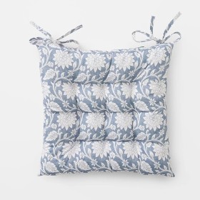 Costa+Priya+Outdoor+Chair+Pad+-+Blue%2FRed