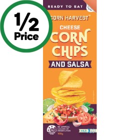 Corn-Harvest-Corn-Chips-Salsa-100g on sale