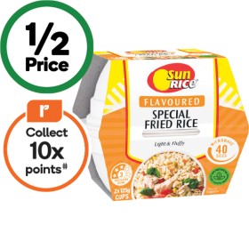 SunRice-Flavoured-Microwave-Rice-Cups-2-x-125g on sale