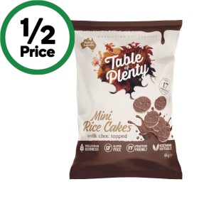 Table-Of-Plenty-Mini-Rice-Cakes-60g-From-the-Health-Food-Aisle on sale