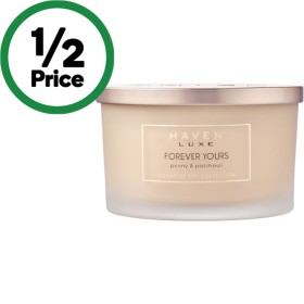 Haven+Luxe+3+Wick+Candle+Assorted
