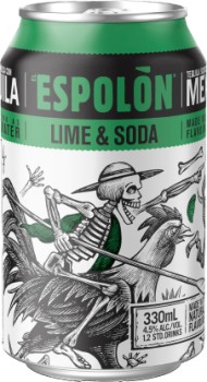 Espolon+Lime+and+Soda+Cans+330mL