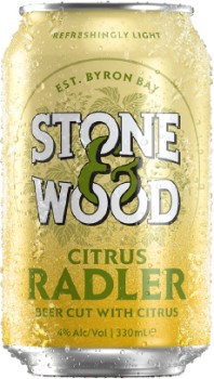 NEW+Stone+%26amp%3B+Wood+Radler+Citrus+Cans+330mL