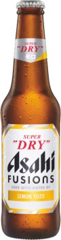 Asahi+Super+Dry+Fusions+Lemon+Yuzu+Bottle+330mL