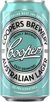 Coopers+Australian+Lager+Cans+375mL
