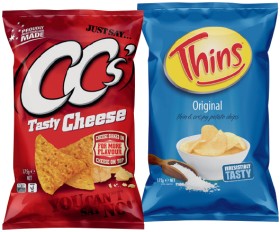 Thins+or+CC%26rsquo%3Bs+Corn+Chips+175g+Selected+Varieties