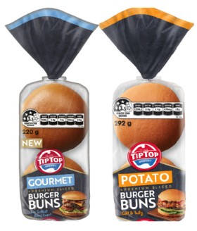 Tip+Top+Premium+Sliced+Burger+Buns+4+Pack+Selected+Varieties