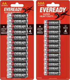 Eveready+Super+Heavy+Duty+AA+or+AAA+Batteries+24+Pack
