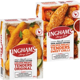 Ingham%26rsquo%3Bs+Chicken+Breast+Tenders+400g+Selected+Varieties