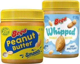 Bega+Peanut+Butter+375g+Selected+Varieties