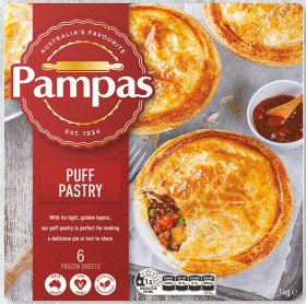 Pampas+Puff+Pastry+or+25%25+Reduced+Fat+Light+Puff+Pastry+1kg
