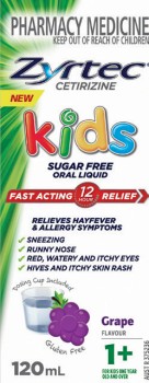Zyrtec-Cetirizine-Kids-Oral-Liquid-Grape-Flavour-1-Years-120mL on sale
