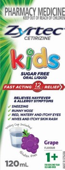 Zyrtec+Kids+Oral+Liquid+Grape+Flavour+120mL