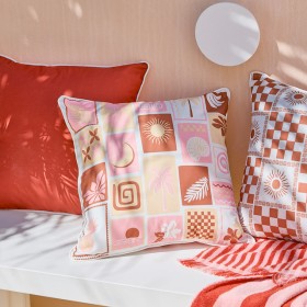 Sundays-Arcana-Outdoor-Square-Cushion-by-Pillow-Talk on sale