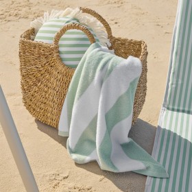 Sundays-Byron-Stripe-Beach-Towel-by-Pillow-Talk on sale