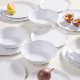 Sundays-Maisie-Scallop-Melamine-Outdoor-Dinnerware-by-Pillow-Talk on sale