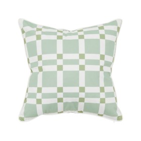 Sundays-Athena-Check-Outdoor-Square-Cushion-by-Pillow-Talk on sale