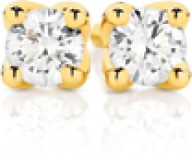 Alora+9ct+Gold+Lab+Grown+Diamond+Solitaire+Stud+Earrings