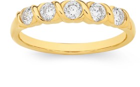 Alora+9ct+Gold+Lab+Grown+Diamond+Band