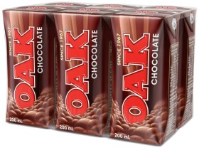 Oak+Flavoured+Milk+6x200mL+Selected+Varieties