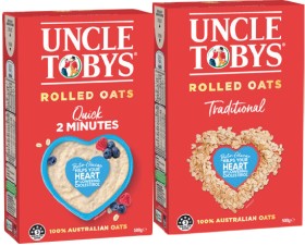 Uncle+Tobys+Traditional+or+Quick+Rolled+Oats+500g
