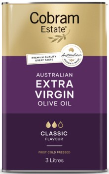 Cobram+Estate+Extra+Virgin+Olive+Oil+3+Litre+Selected+Varieties