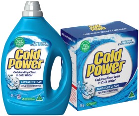 Cold+Power+Laundry+Liquid+2+Litre+or+Powder+2kg+Selected+Varieties