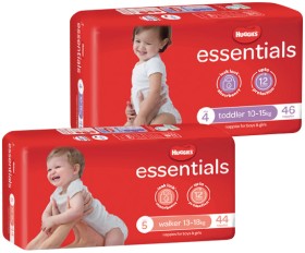 Huggies+Essentials+Nappies+40%E2%80%9152+Pack+Selected+Varieties
