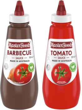 MasterFoods-Tomato-or-Barbecue-Sauce-475500mL-Selected-Varieties on sale
