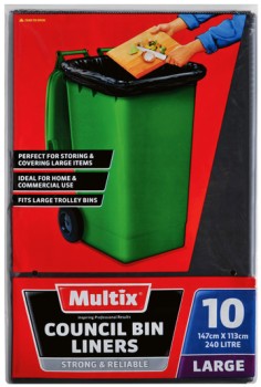 Multix+240+Litre+Council+Bin+Liners+10+Pack
