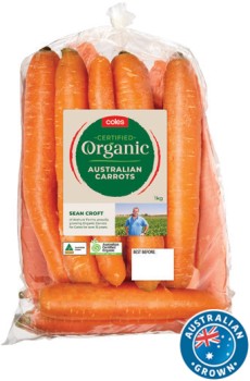 Coles+Australian+Organic+Carrots+1kg+Bag