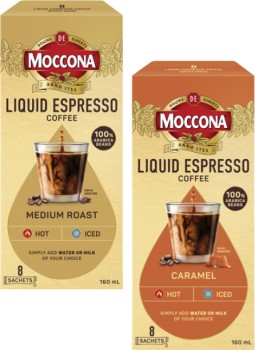 Moccona+Liquid+Espresso+Coffee+Sachets+8+Pack