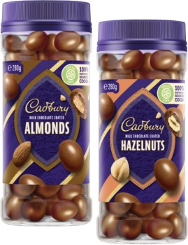 Cadbury+Chocolate+Coated+Fruit+or+Nut+Jar+270g-340g